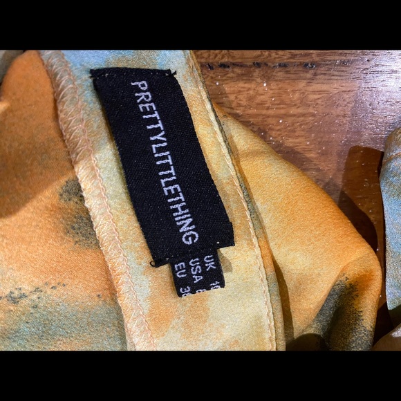 2n1 deal Orange acid wash Co od set Corset and Sk… - Picture 4 of 6